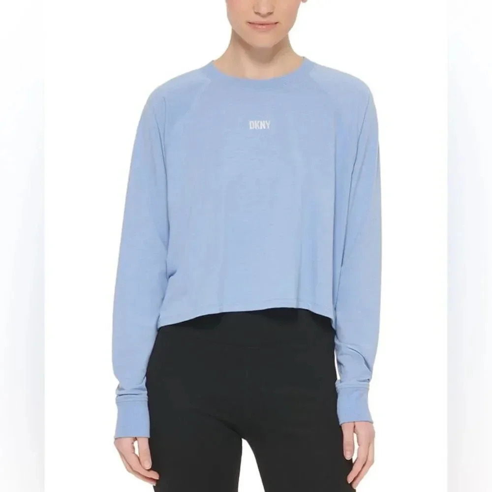 DKNY Women S Lightweight Super Soft Pullover Blue Size Small BRAND NEW WITH TAGS